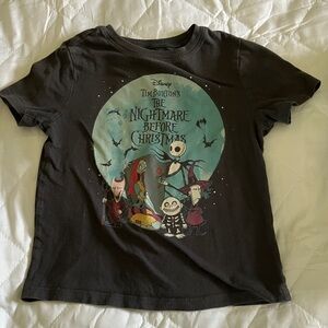 Disney The Nightmare Before Christmas Tee - Black with Teal Moon